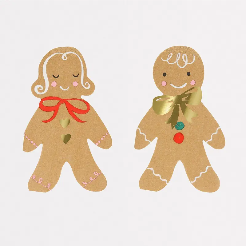Gingerbread Napkins (x16)