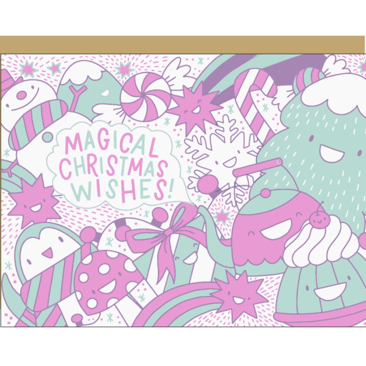 Magical Christmas Card Set -Christmas