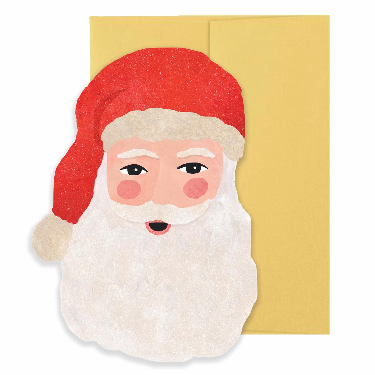 Santa Claus Christmas Collection - Die Cut Card