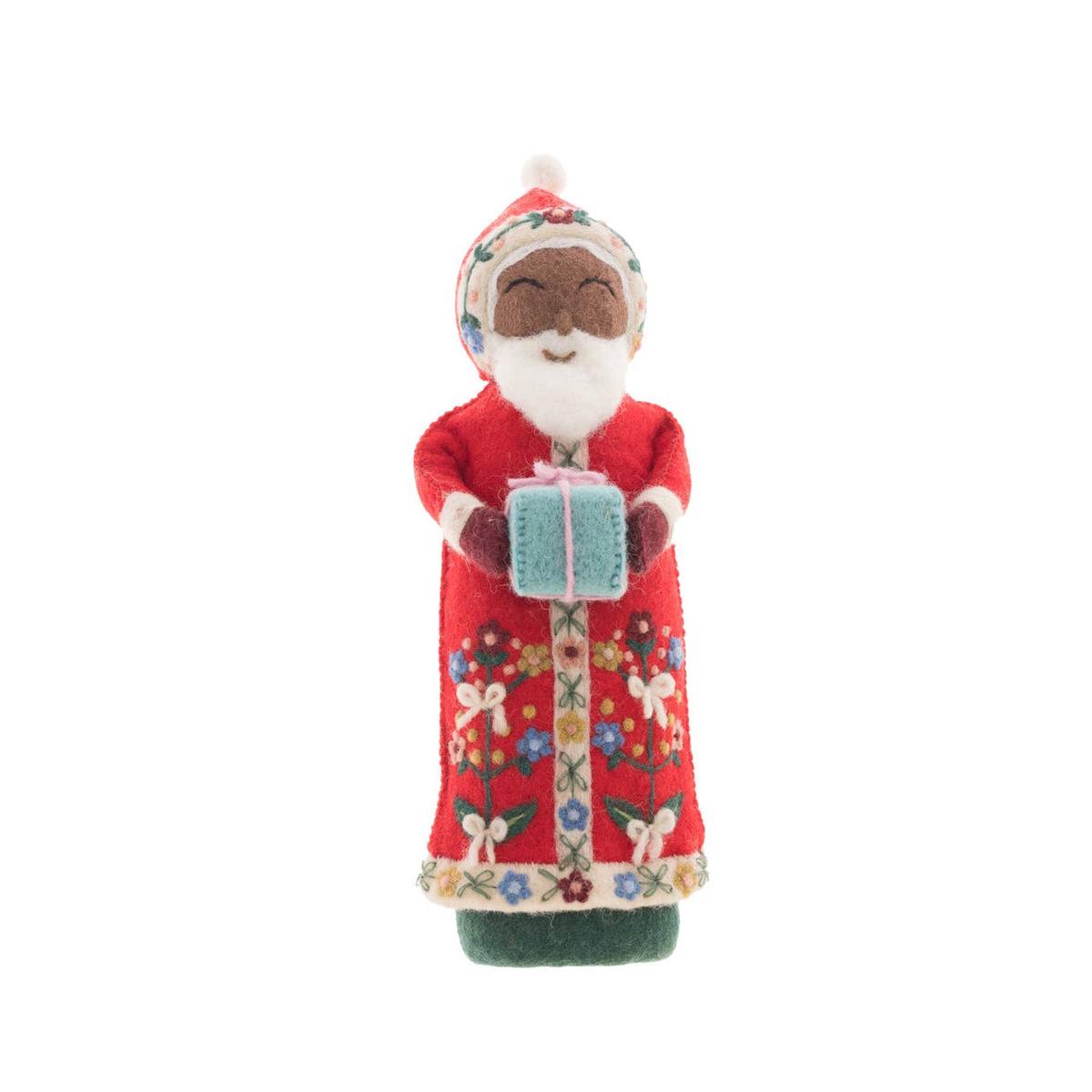 Santa Mantle Topper - Saint Nick