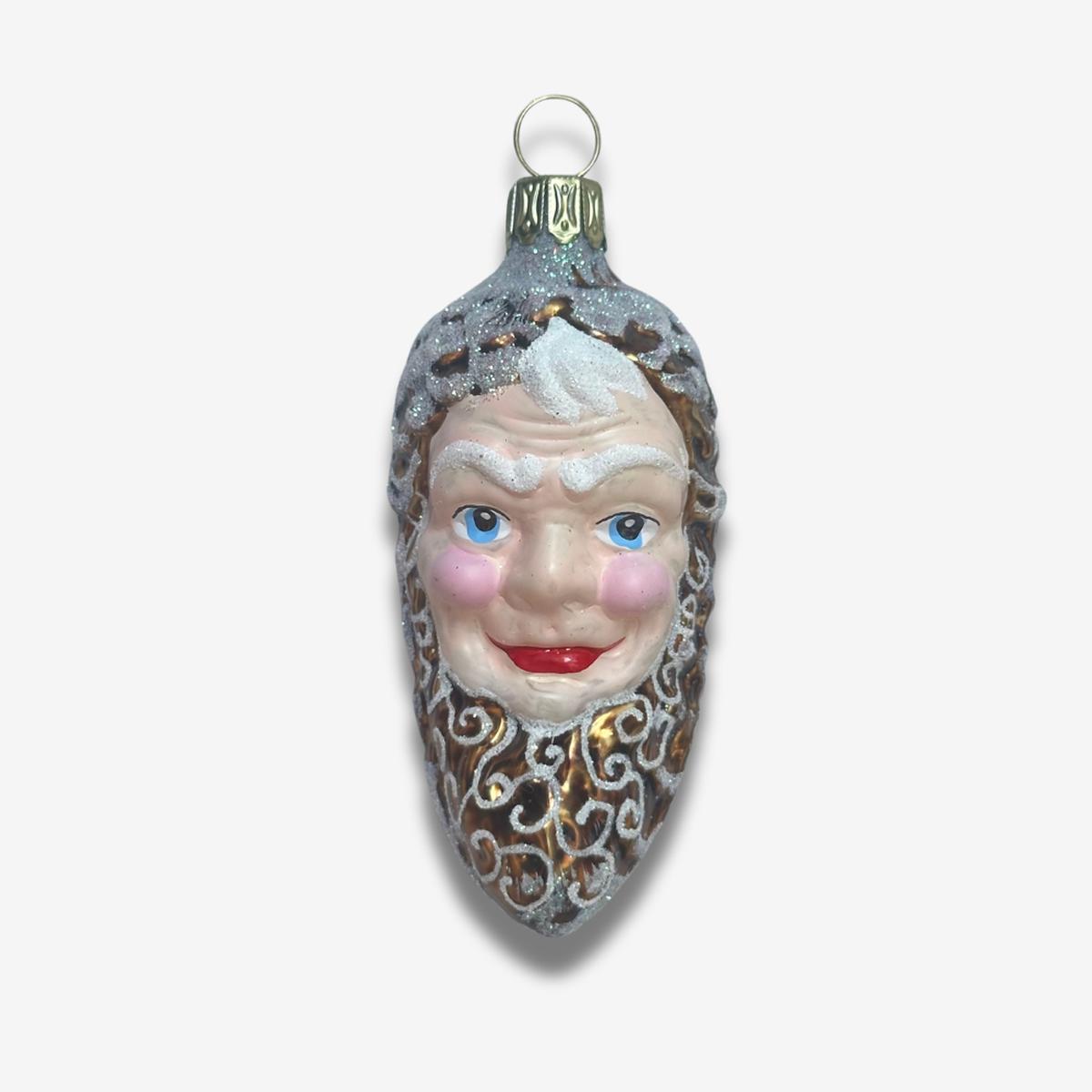Pinecone with Face Ornament