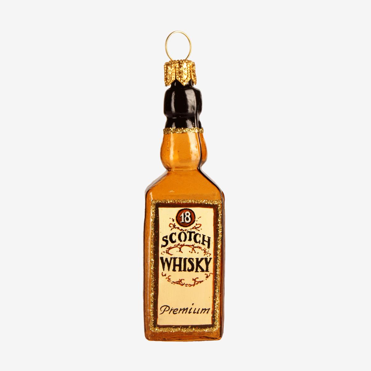 Whiskey Bottle Ornament