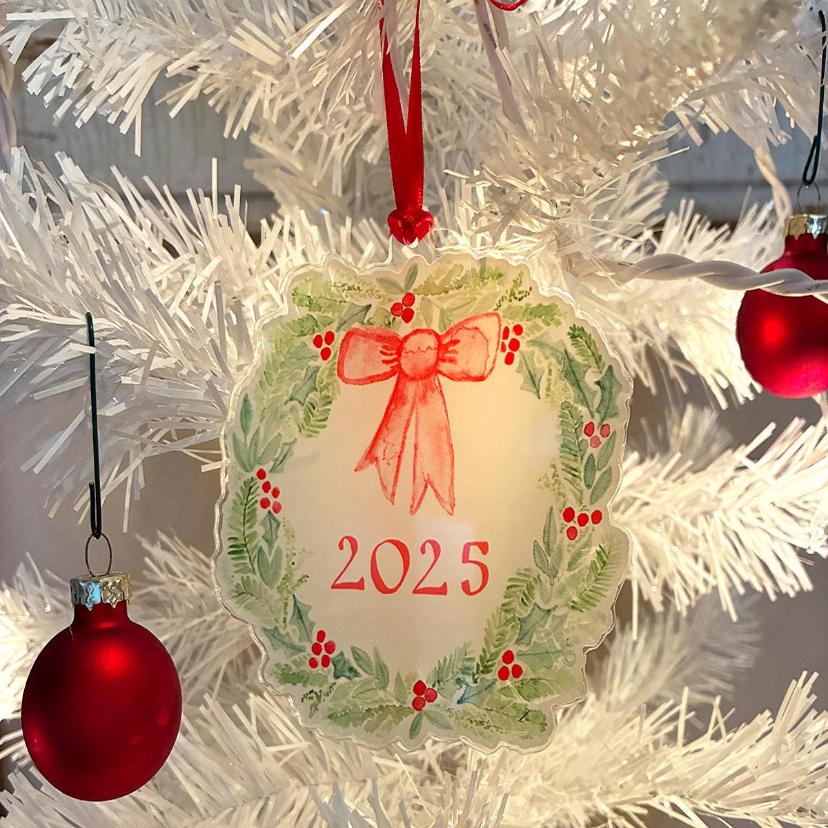 2025 Wreath Ornament