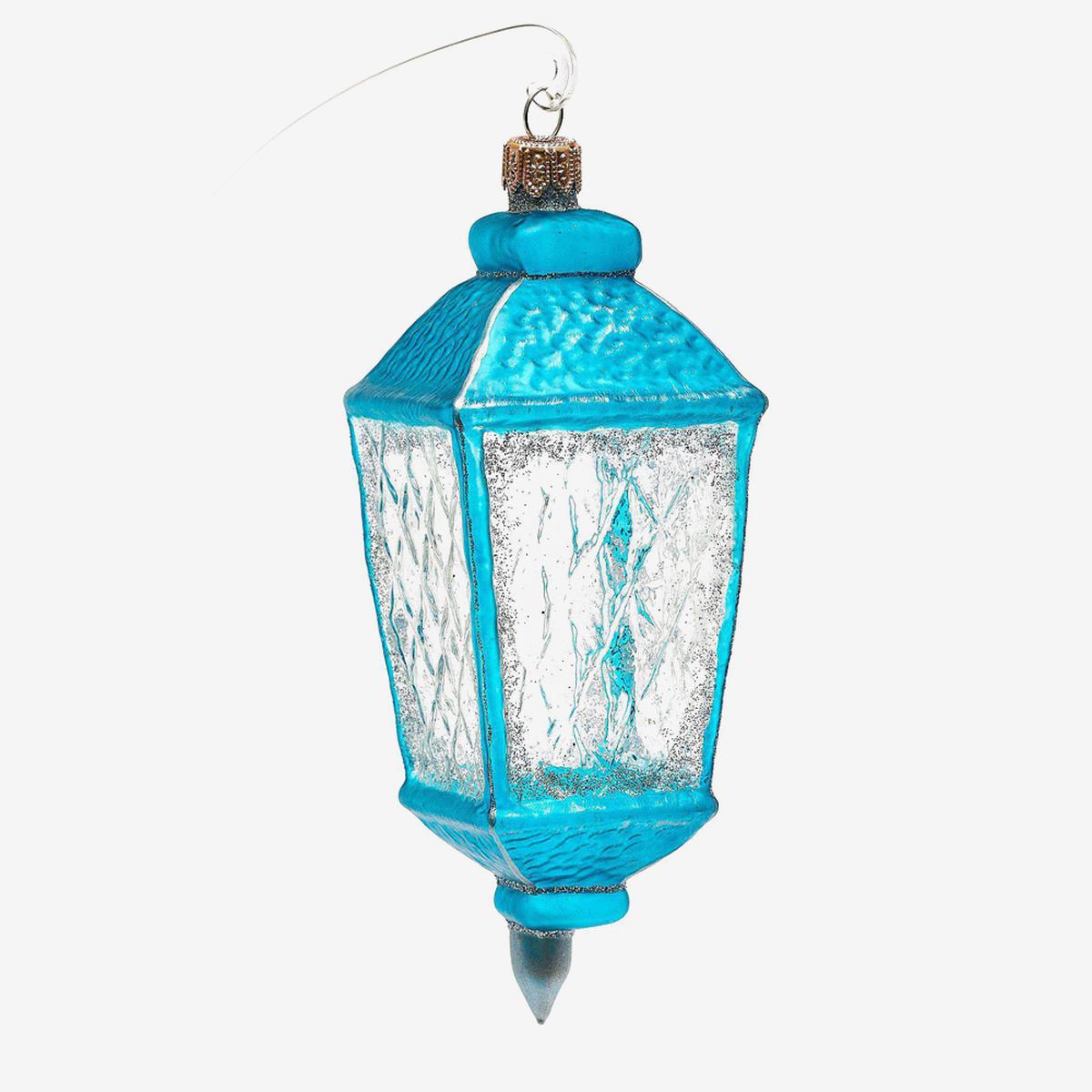 Blue Lantern Ornament