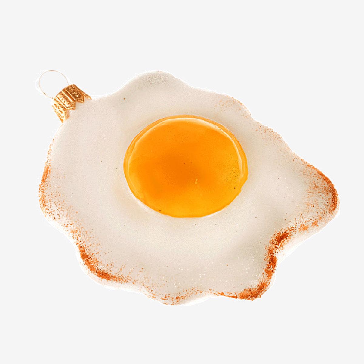 Fried Egg Ornament