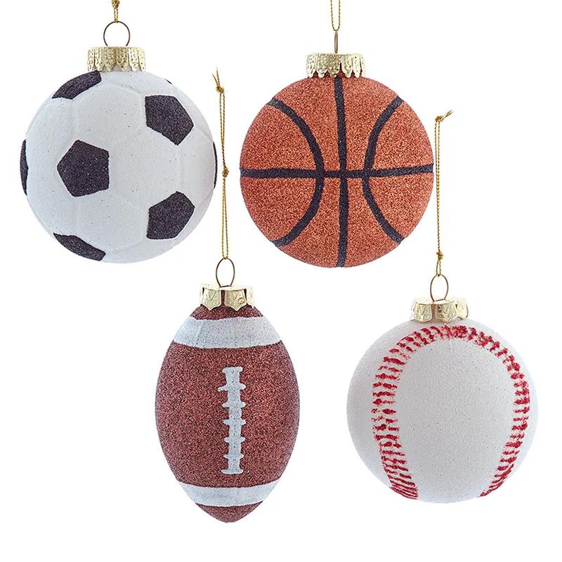 Plastic Shatterproof Sports Ball Ornament