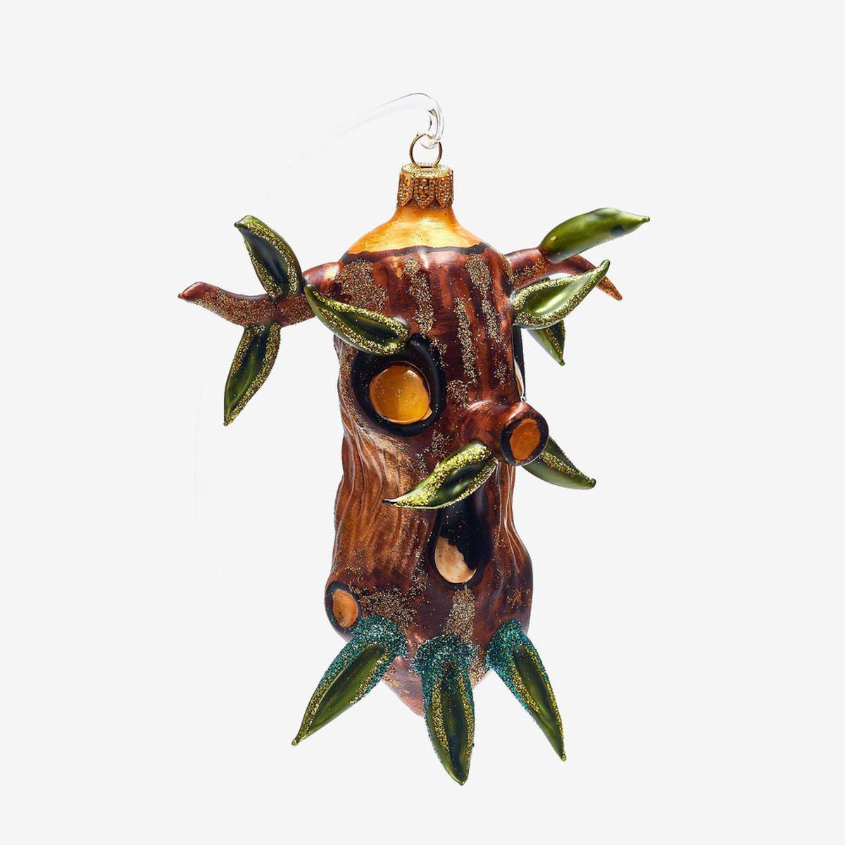 Scary Tree Trunk Ornament