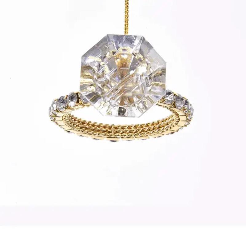Shiny Diamond Ring Ornament