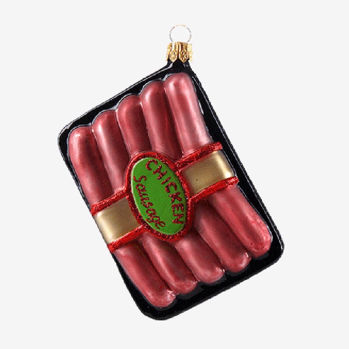 Chicken Sausage Ornament
