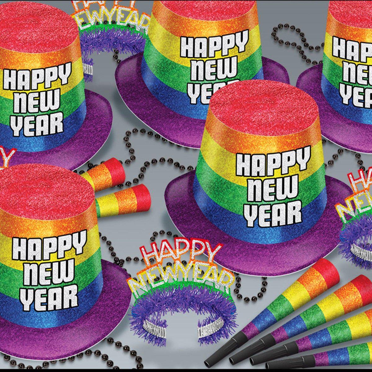 Happy New Year's Eve Party Kits - 100 NYE Party Kits: Pride