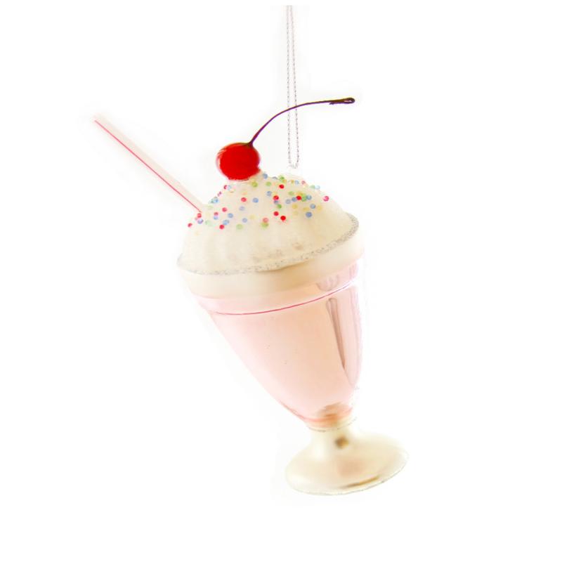 Tall Milkshake Ornament