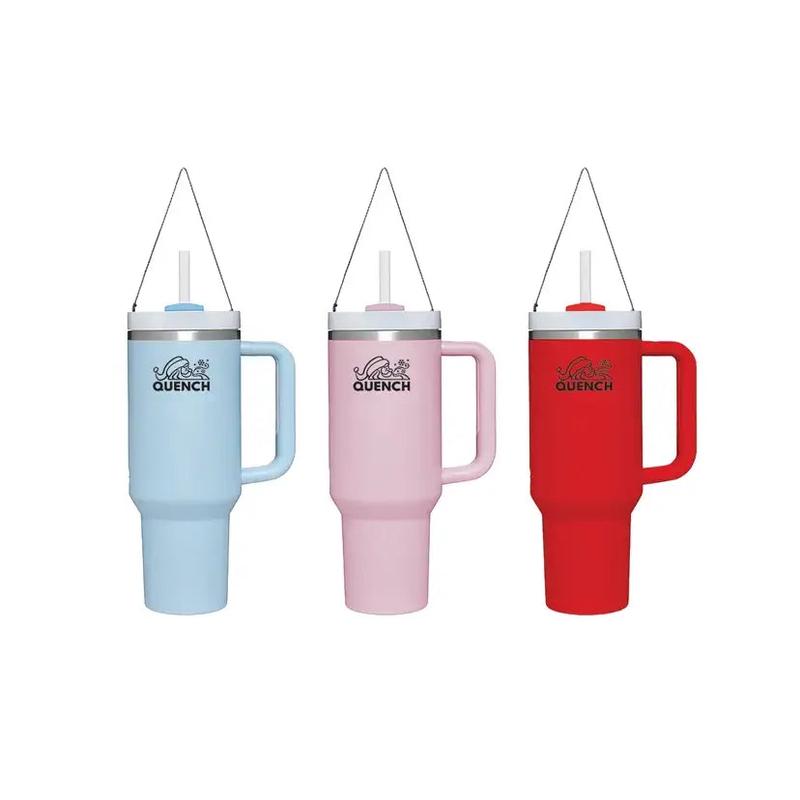 Water Tumbler w/ Straw Ornament