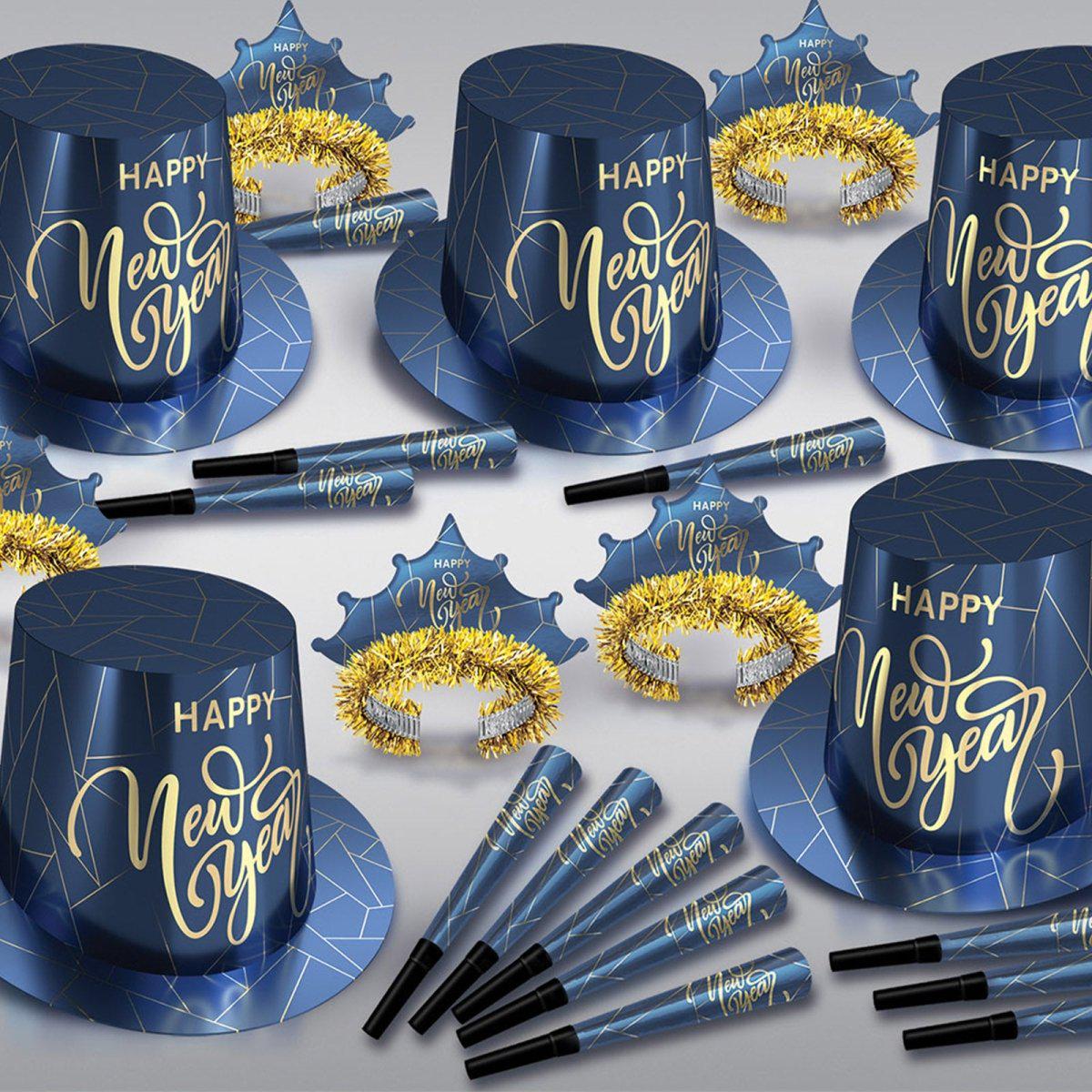 100 Happy New Year's Eve Party Kits