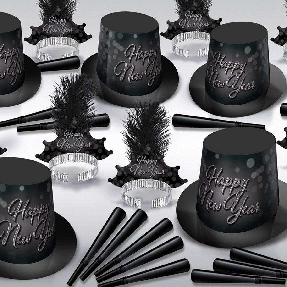 100 Happy New Year's Eve Party Kits - 100 NYE Party Kits: Blackout