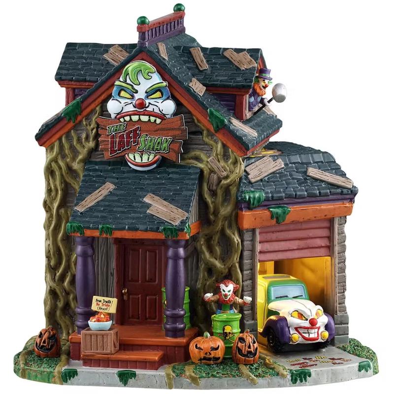 NEW 2025 Lemax Spooky Town The Laff Shak #55305
