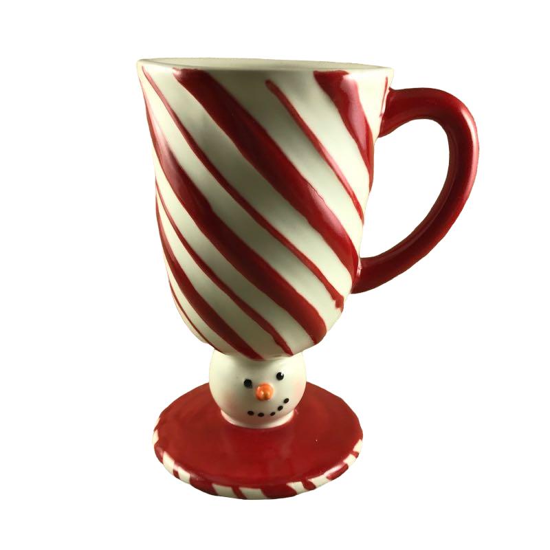 Snowman Candy Cane Mug Hallmark
