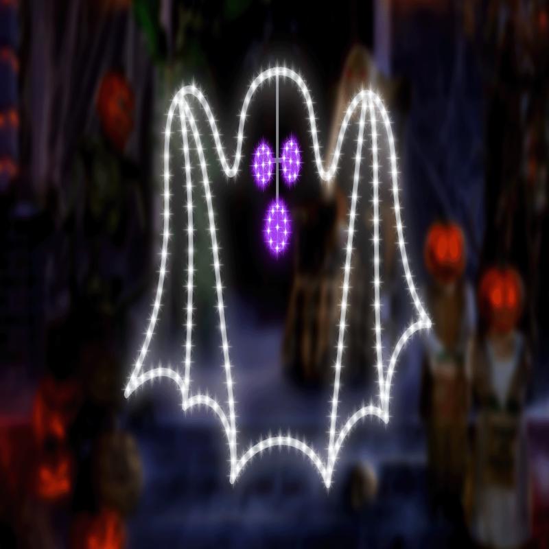 16" Hi-Vibrant LED Ghost Halloween Decoration