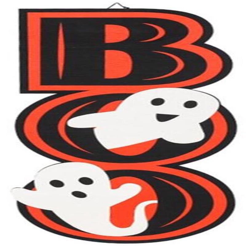 20" Felt Boo Wall Hanging Decoration