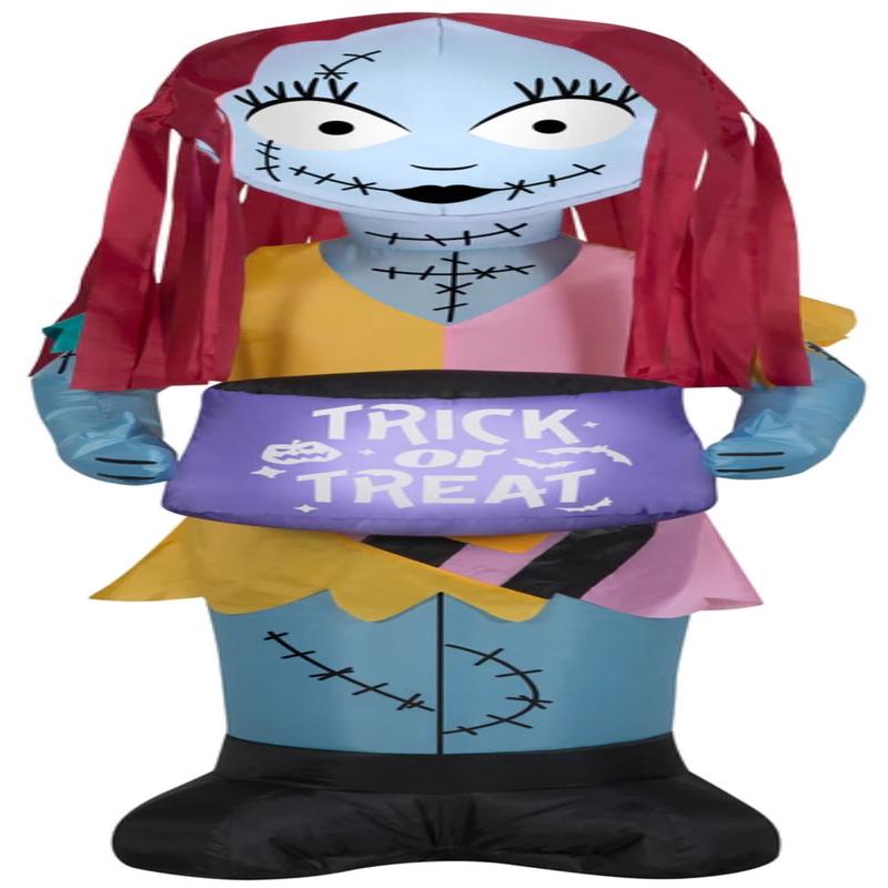 3.5' Airblown Nightmare Before Christmas Sally with Treats Halloween Inflatable