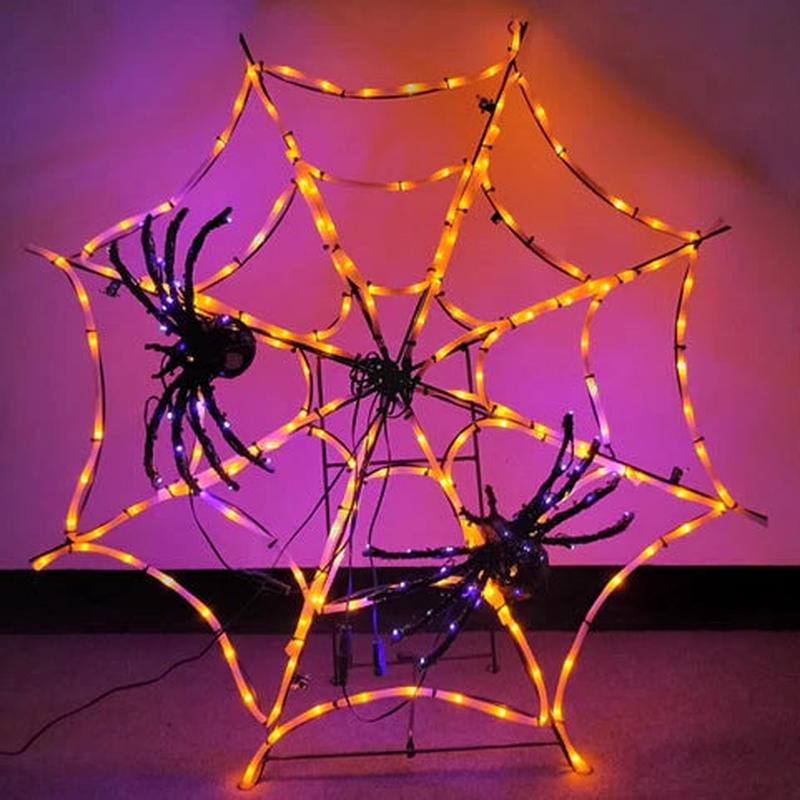 3ft Spider Web & 2 -12" Spiders