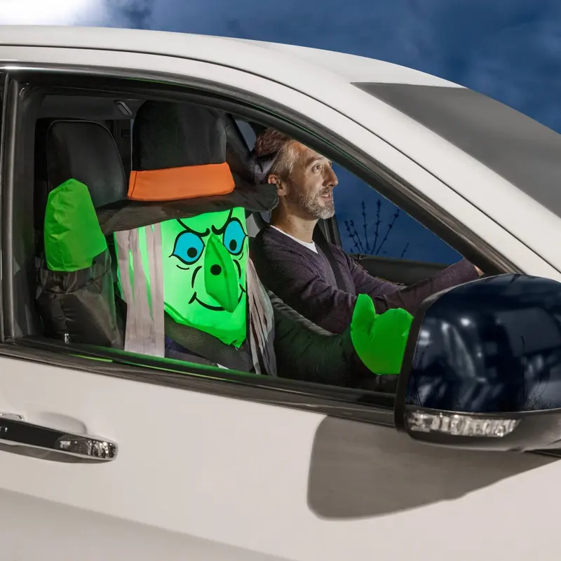 Airblown Inflatable Car Buddy Witch