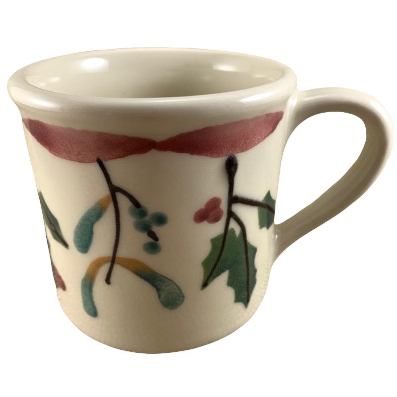 Christmas Leaves Holly & Berries Mug Hartstone
