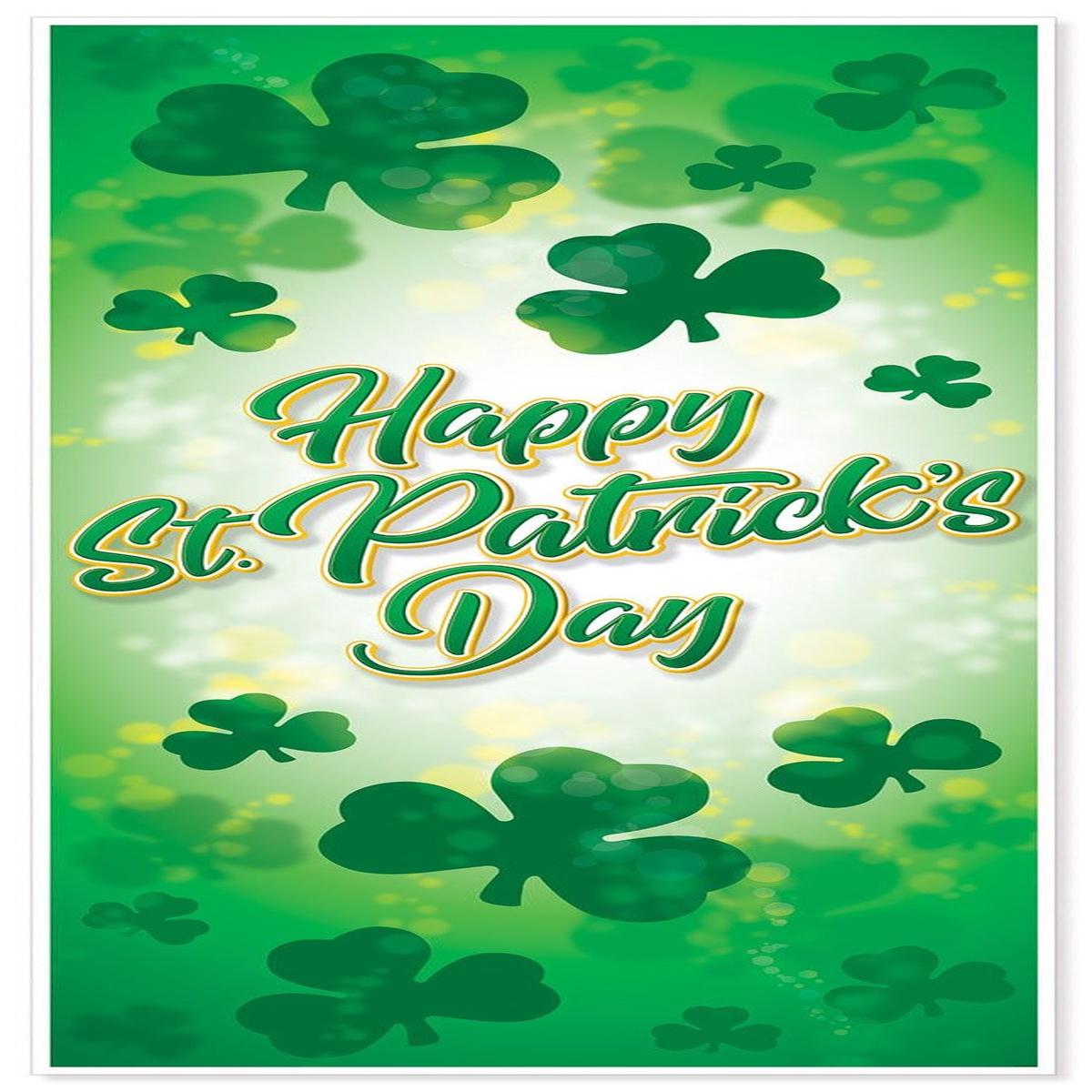 'Happy St. Patrick's Day' Door Cover