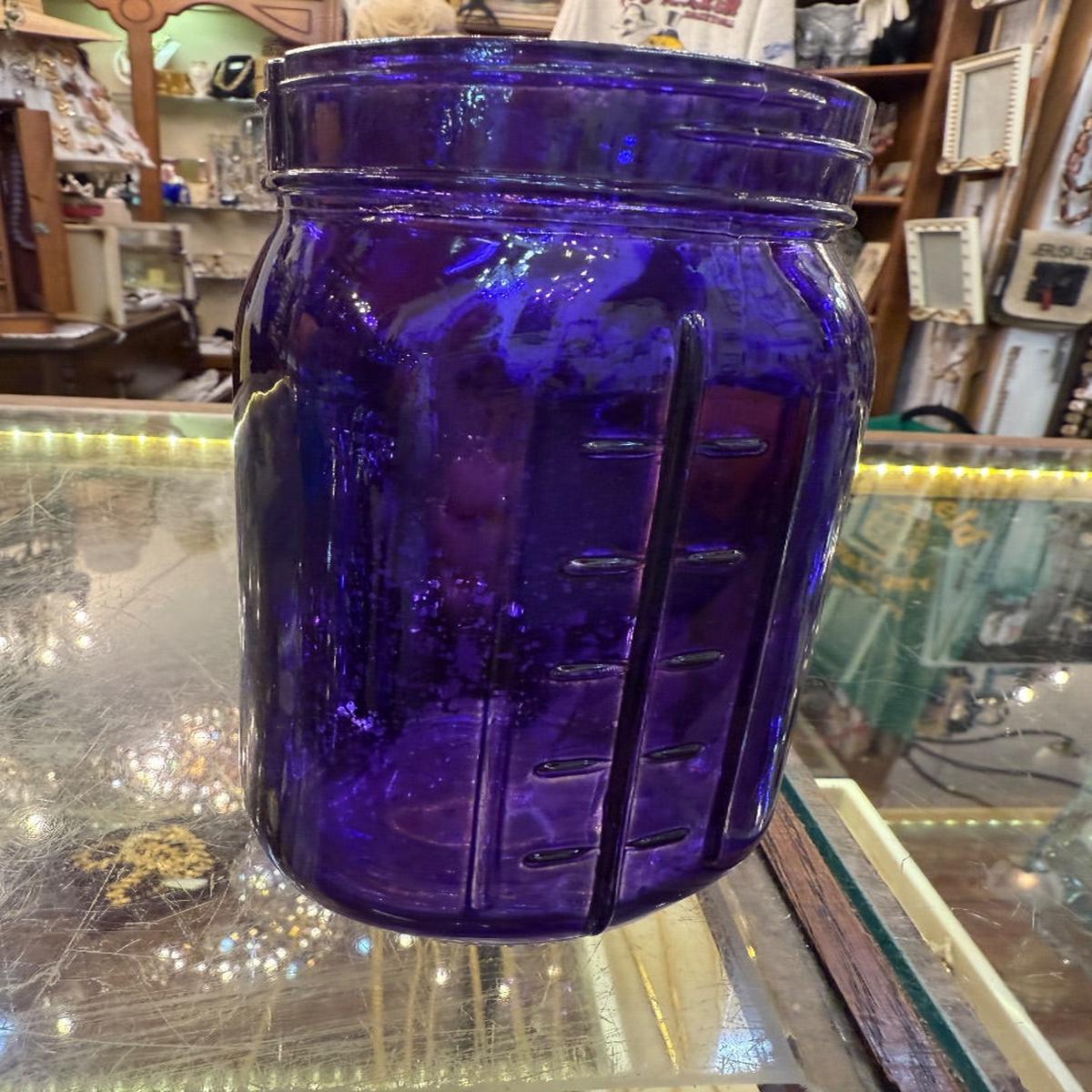 Purple Halloween Jar