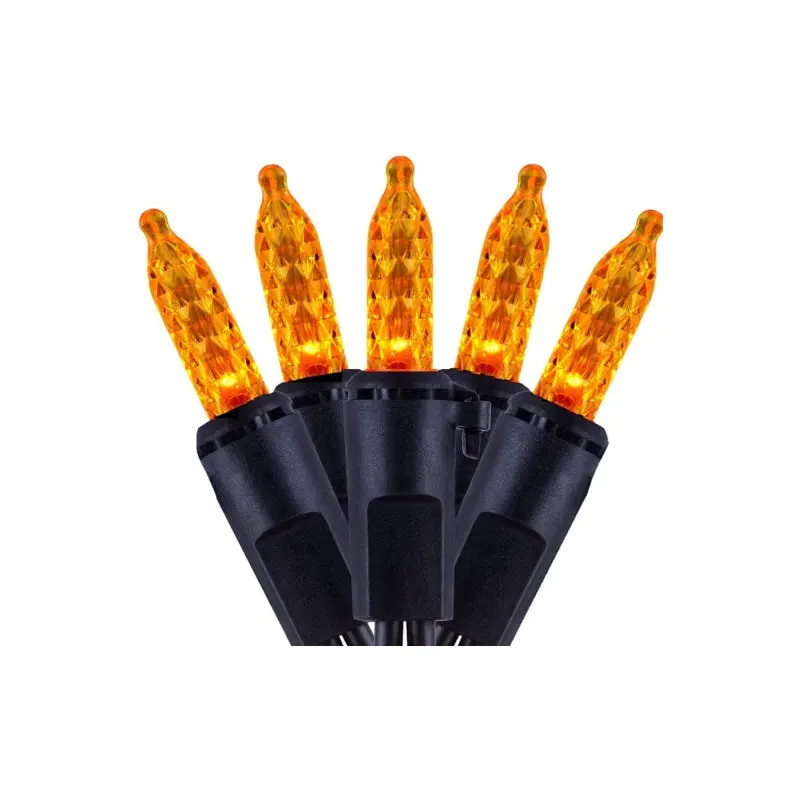 Set of 35 Mini Orange LED Lights