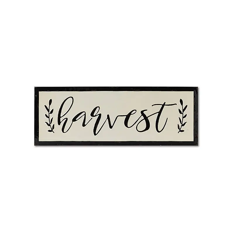 36" Metal Harvest Wall Decor