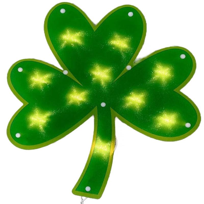 Shimmer Shamrock Wall Art