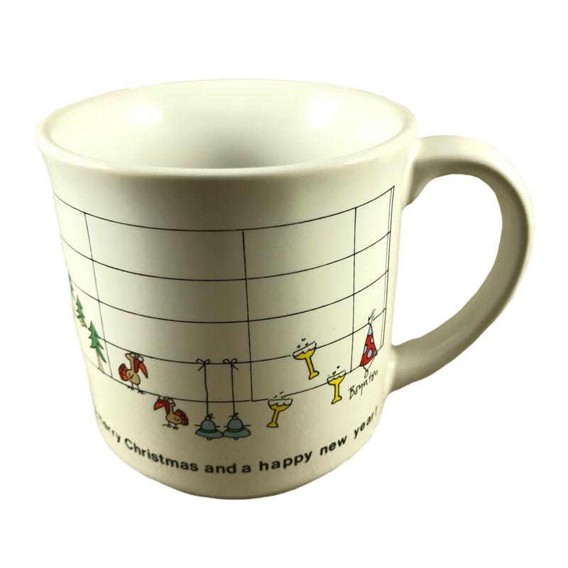 We Wish You A Merry Christmas And A Happy New Year Musical Notes Sandra Boynton Mug Recycled Paper Products