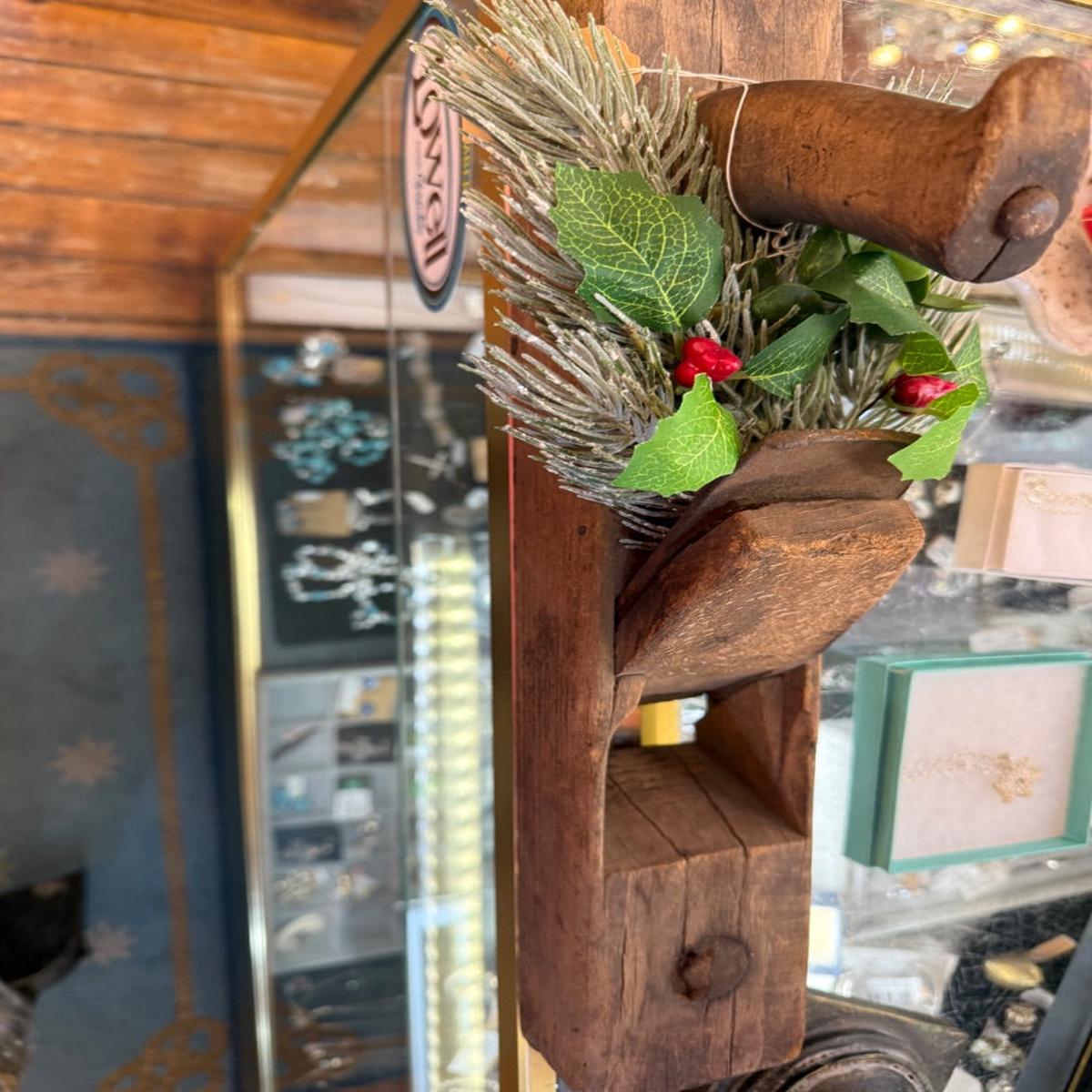Wood plane decor