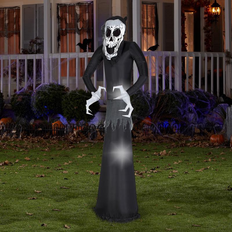7' Airblown Inflatable Welcome Reaper by Gemmy