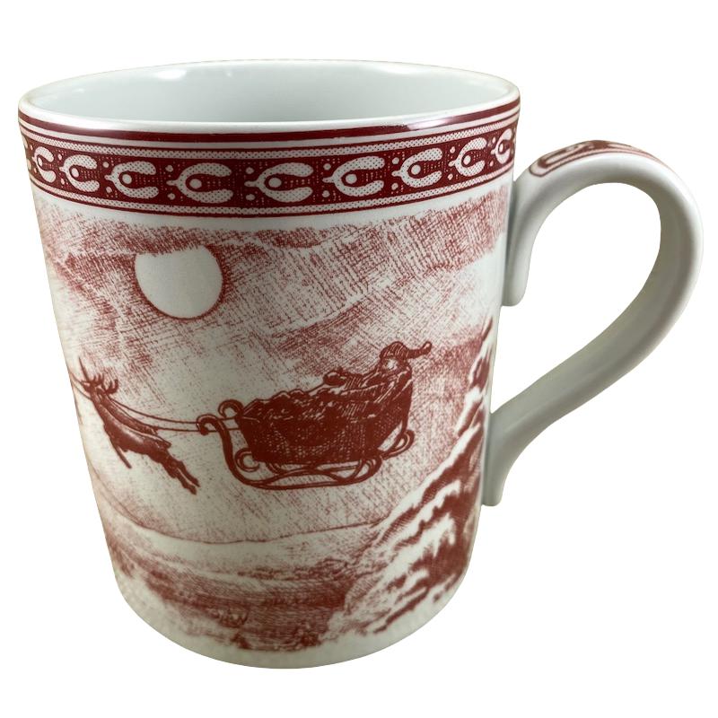 Saint Nick Sleigh Ride Mug Spode For Williams Sonoma