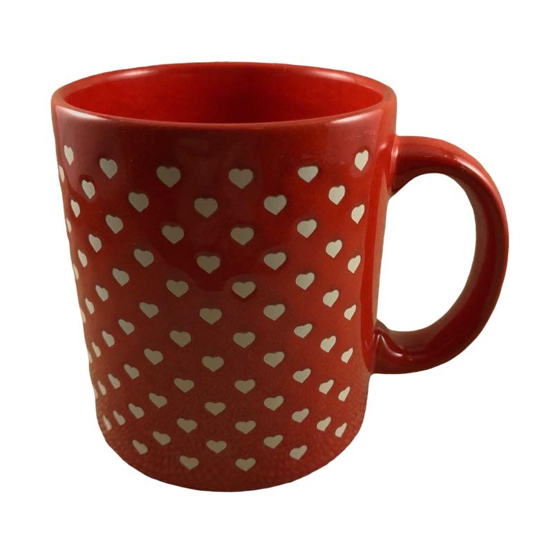 Small White Hearts Mug Waechtersbach