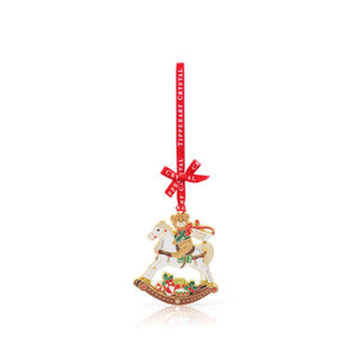Tipperary Crystal Nollaig Shona Robin Christmas Decoration