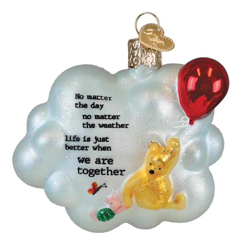 Winnie and Piglet Together Ornament - Old World Christmas