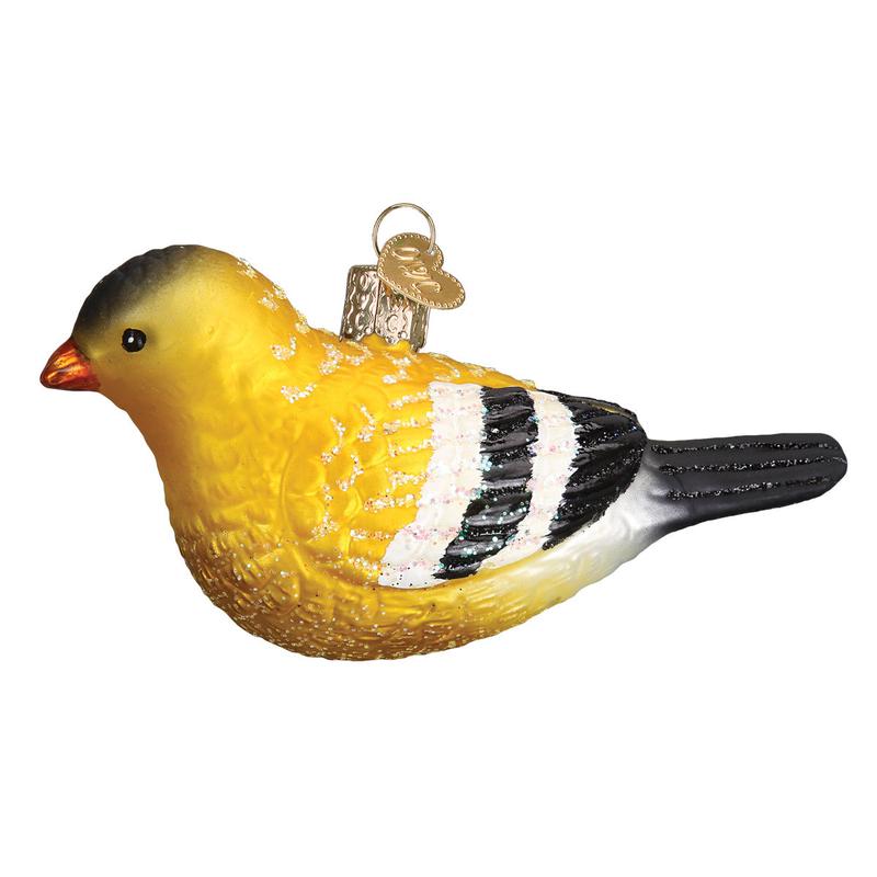 American Goldfinch Ornament - Old World Christmas