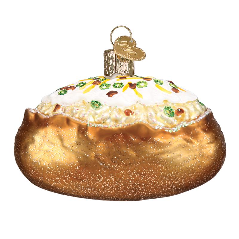 Baked Potato Ornament - Old World Christmas