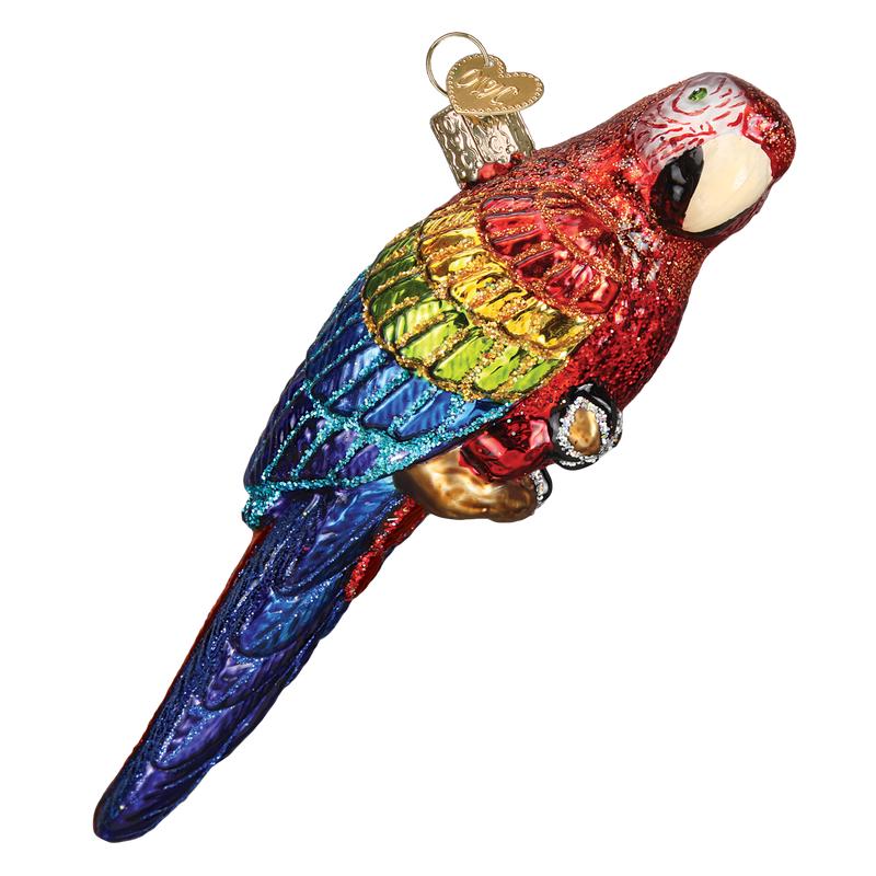 Tropical Parrot Ornament - Old World Christmas
