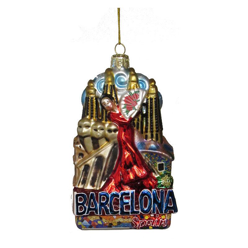 Barcelona, Spain Ornament