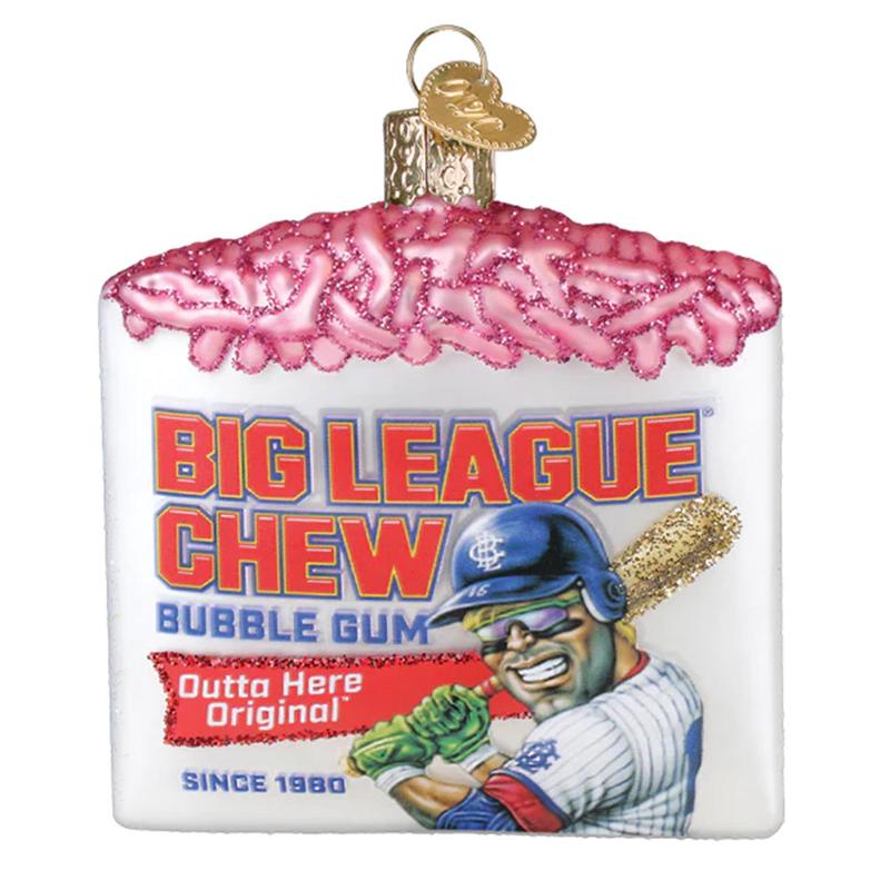 Big League Chew Ornament - Old World Christmas