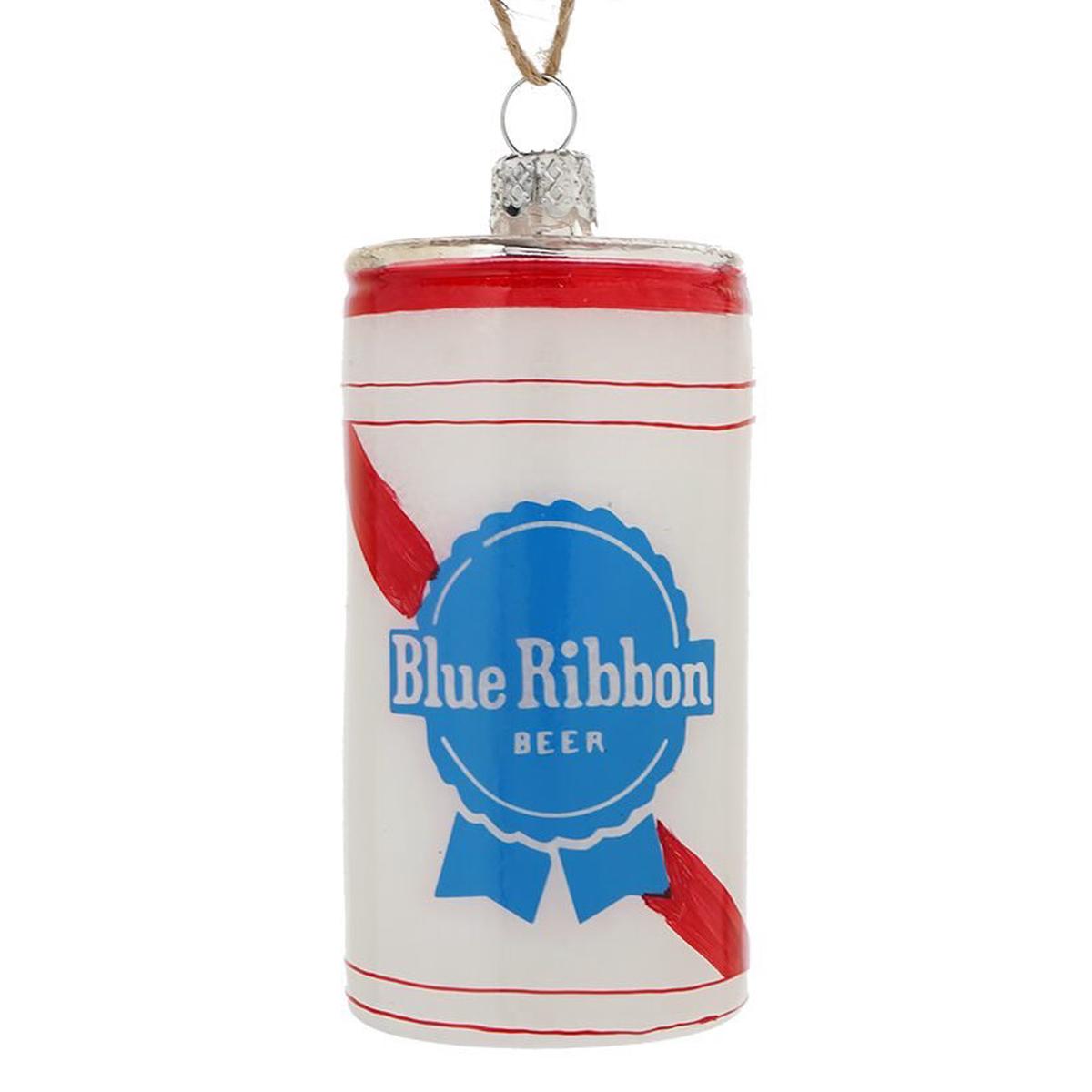Blue Ribbon Beer Can Ornament