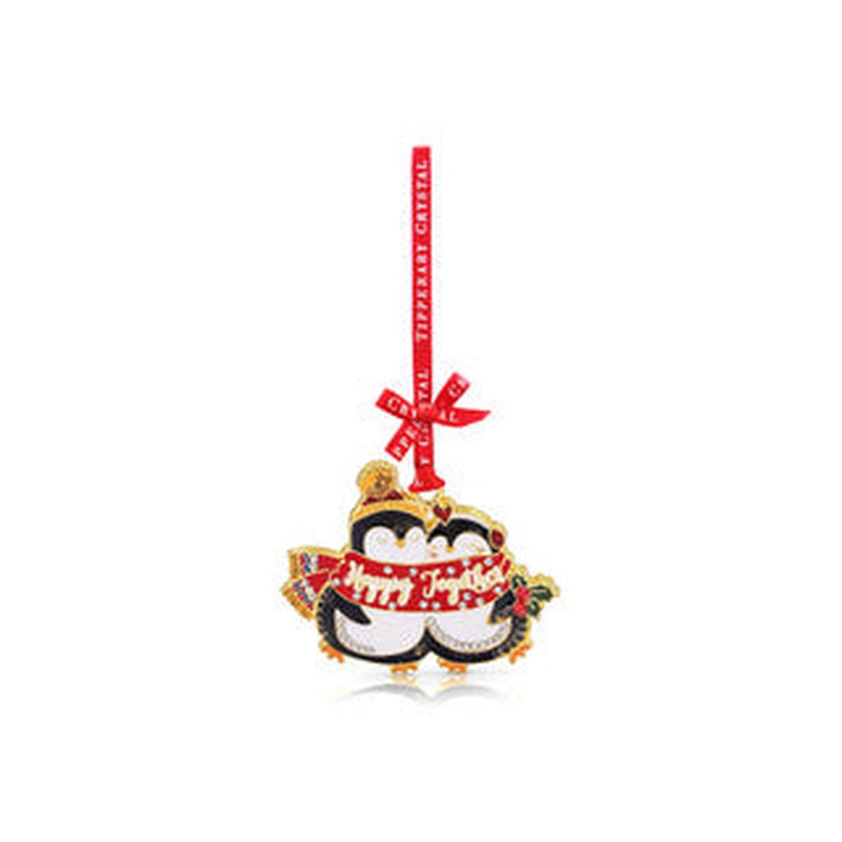 Tipperary Crystal Loved Ones Christmas Decoration Happy Together