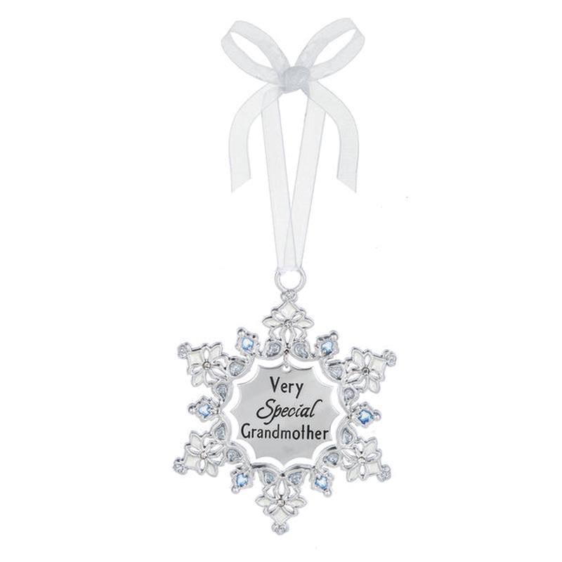 Very Special Grandmother Snowflake Ornament
