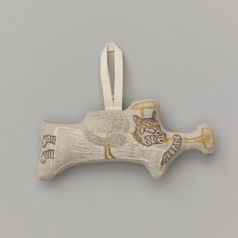 Angel Cat Ornament | Coral & Tusk