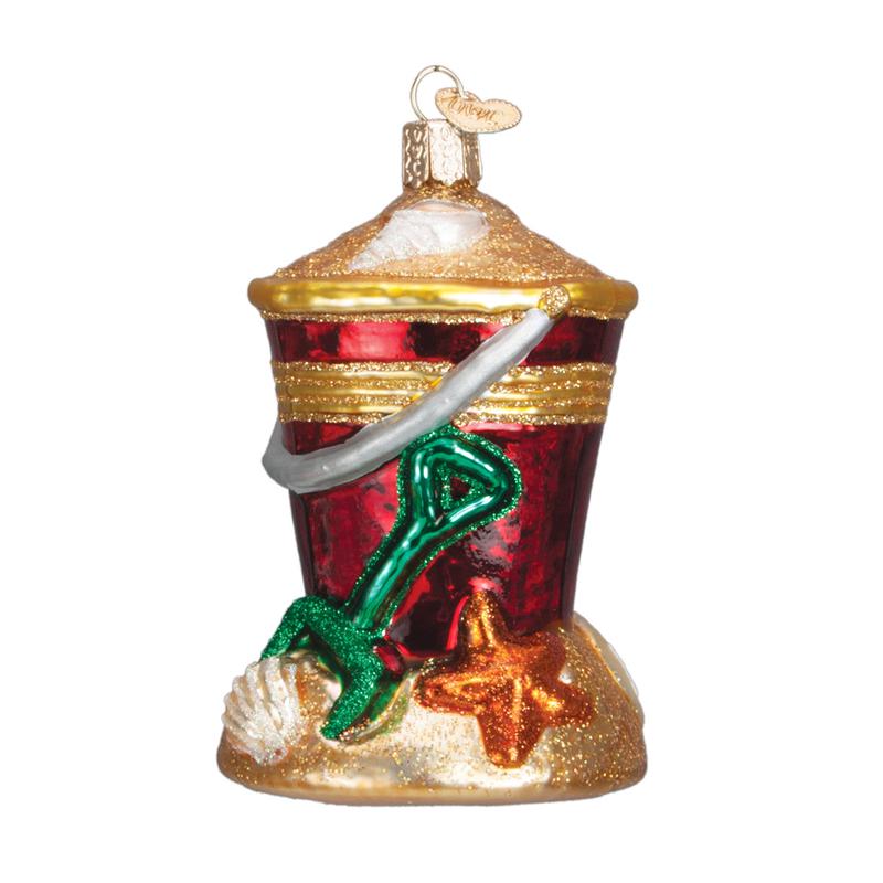 Beach Bucket Ornament - Old World Christmas