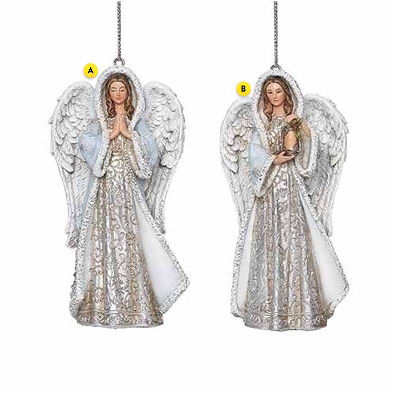 Blue Angel Ornaments