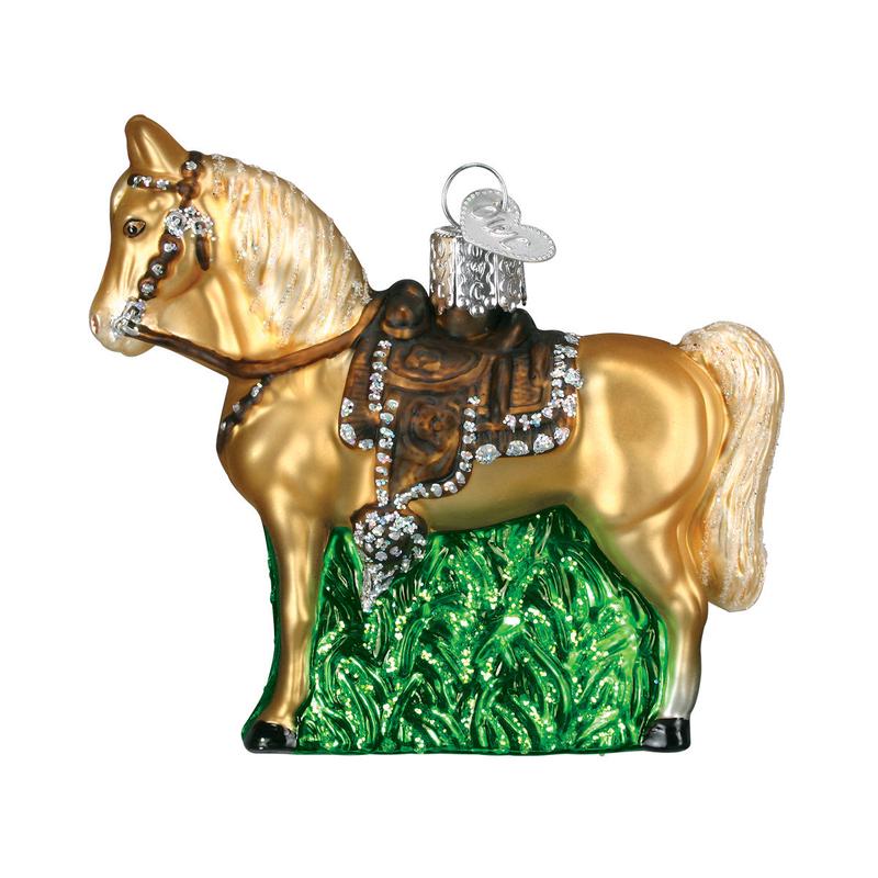 Western Horse Ornament - Old World Christmas